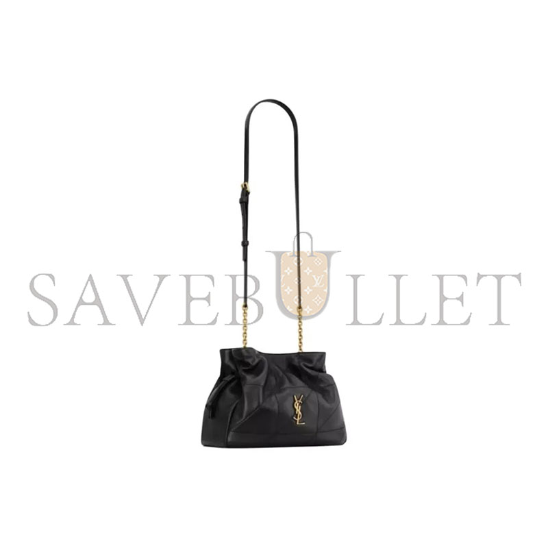 YSL JAMIE SHOULDER POUCH IN LAMBSKIN 862712AAB321000 (26*18*12.5cm)